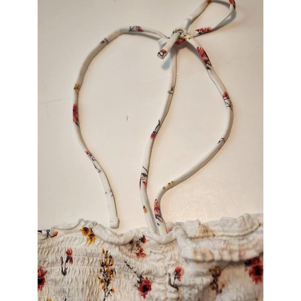 Forever 21 Floral Print Tube Top, Cropped, Medium - Picture 4 of 6